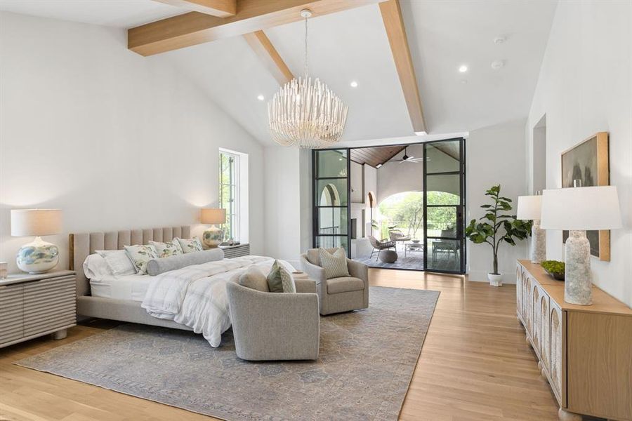 Furnished interior view inside a new home in Highland Park, Highland Park (Image 30).