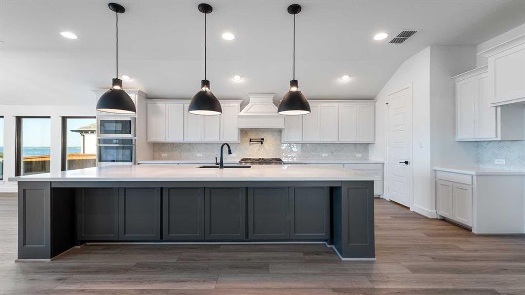 Furnished interior view inside a new home in Talon Hills 60'/70', Fort Worth (Image 9).