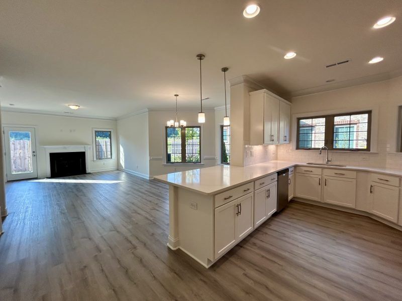 Furnished interior view inside a new home in Trellises, High Point (Image 11).