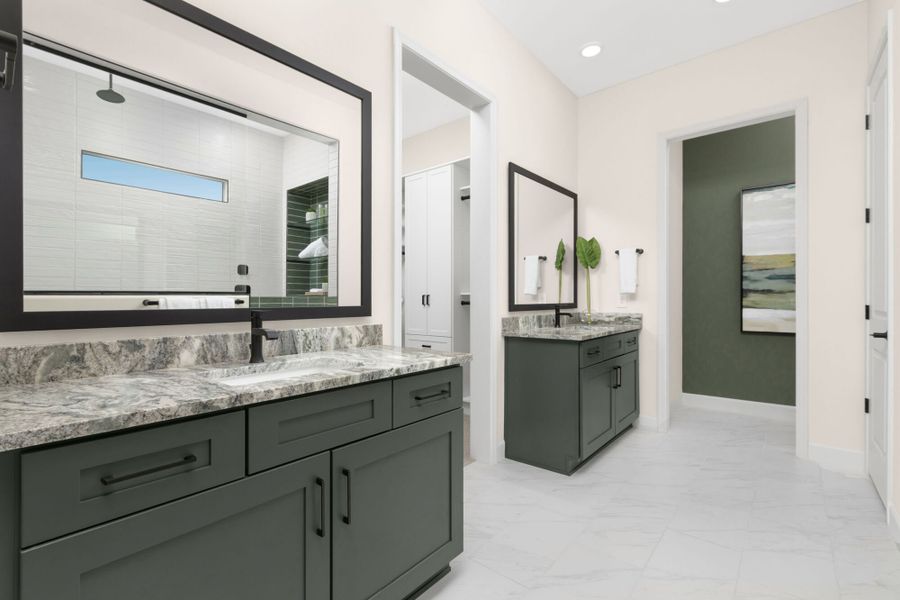 Representative furnished interior of a home built from the Emilia by Mattamy Homes in Covena Pointe, Tucson (Image 11).