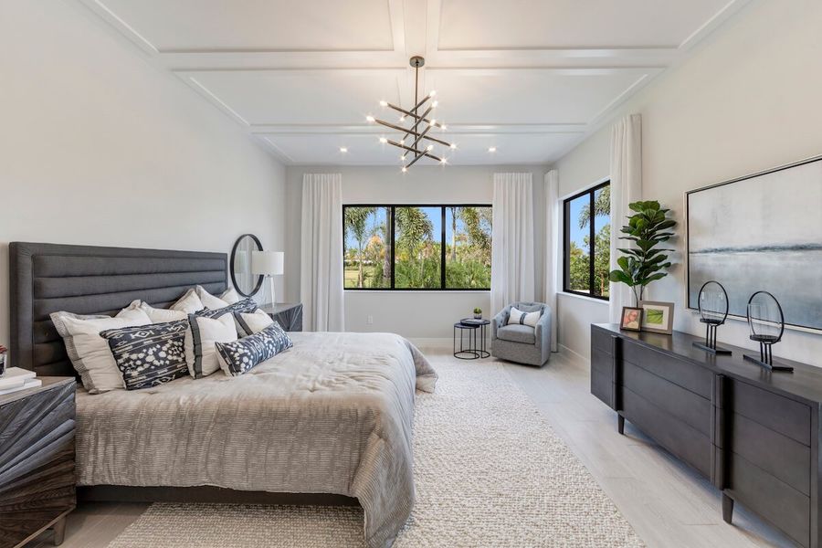Representative furnished interior of a home built from the Inlet by CC Homes in Maple Ridge, Ave Maria (Image 6).