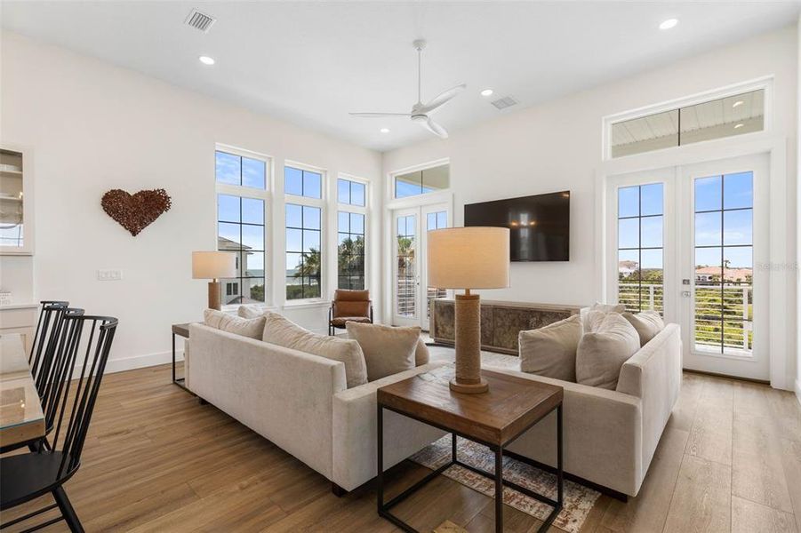 Furnished interior view inside a new home in , Palm Coast (Image 21).