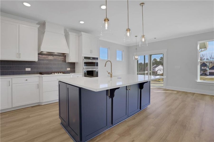 Furnished interior view inside a new home in Twin Lakes, Hoschton (Image 5).