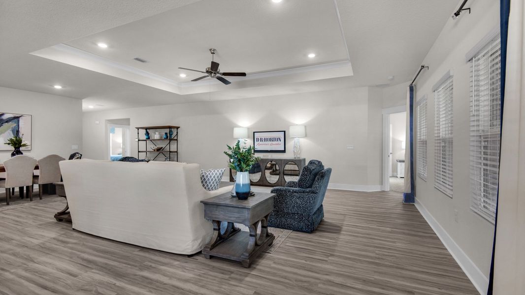 Furnished interior view inside a new home in Belhaven, Milton (Image 9).