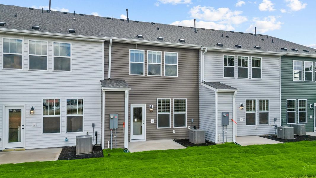 Top-notch exterior finishes in a select, well-established Piedmont community