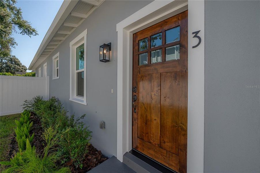 Exterior details and patio area of a home in , Tampa (Image 33). Exterior details and patio area of a home in , Tampa (Image 33).