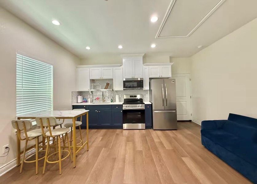 Furnished interior view inside a new home in , Galveston (Image 14). Furnished interior view inside a new home in , Galveston (Image 14).