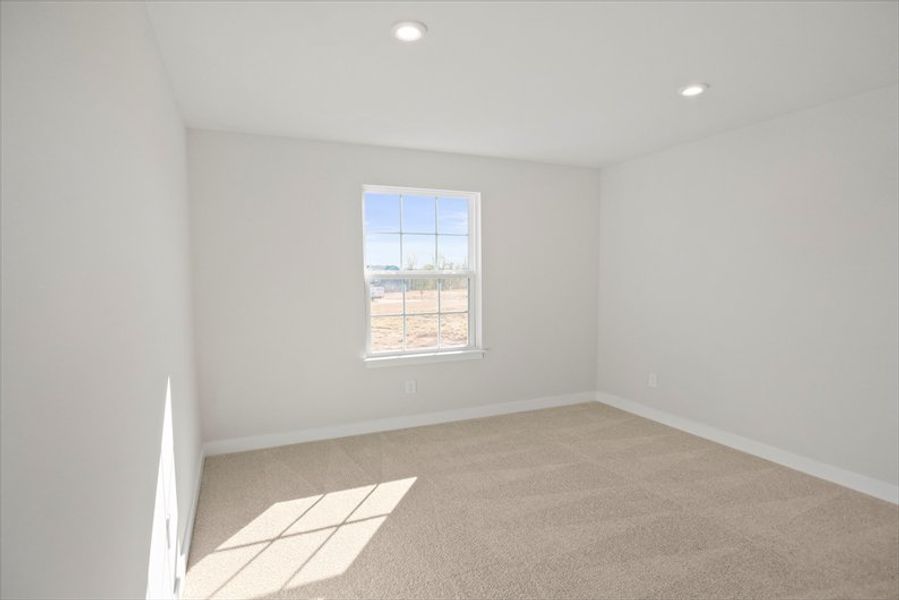 Spacious, unfurnished interior of a new home in Canterbrook Farms 2-Story, Fountain Inn (Image 27). Spacious, unfurnished interior of a new home in Canterbrook Farms 2-Story, Fountain Inn (Image 27).