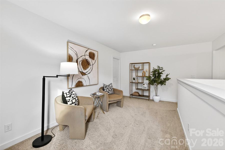 Furnished interior view inside a new home in Morrow Brook, Albemarle (Image 27).