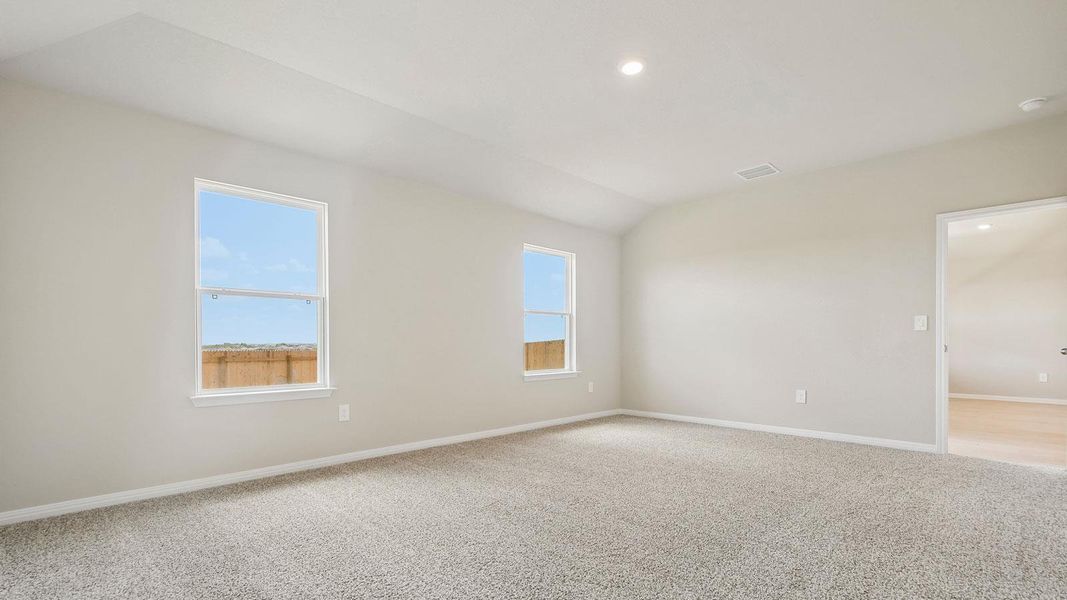 Spacious, unfurnished interior of a new home in Carillon, Manor (Image 13).