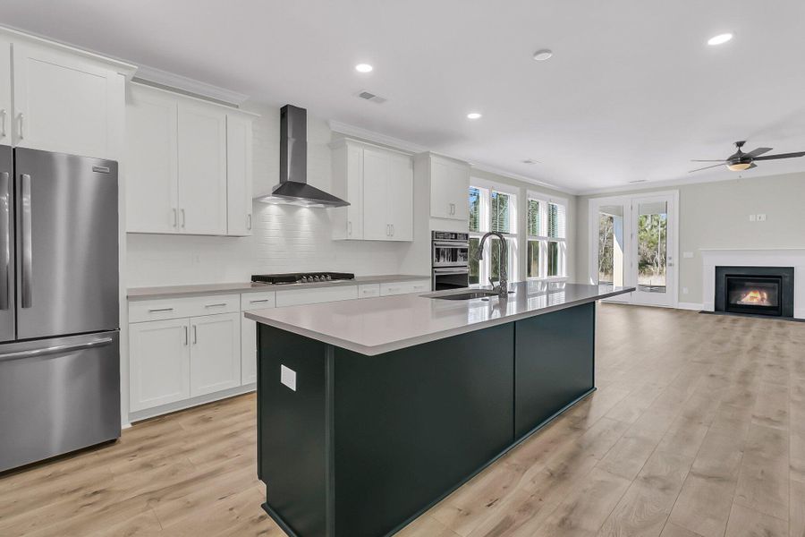 Furnished interior view inside a new home in Cherrywood Estates, Summerville (Image 9).