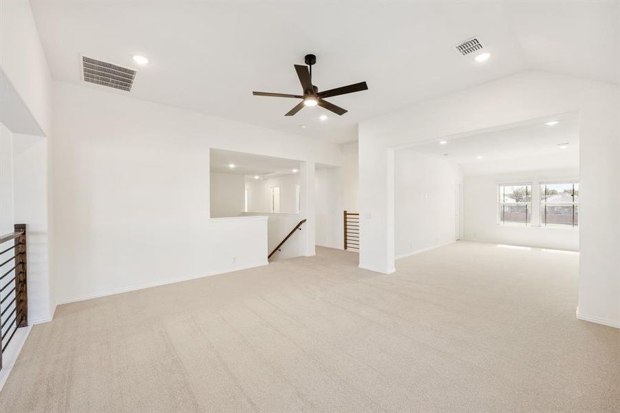 Spacious, unfurnished interior of a new home in Glenwood Meadows, Argyle (Image 34). Spacious, unfurnished interior of a new home in Glenwood Meadows, Argyle (Image 34).