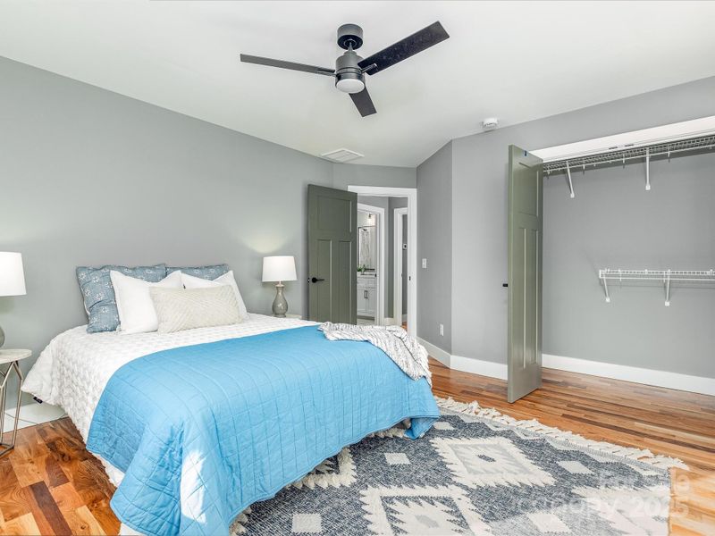 Furnished interior view inside a new home in , Asheville (Image 37).