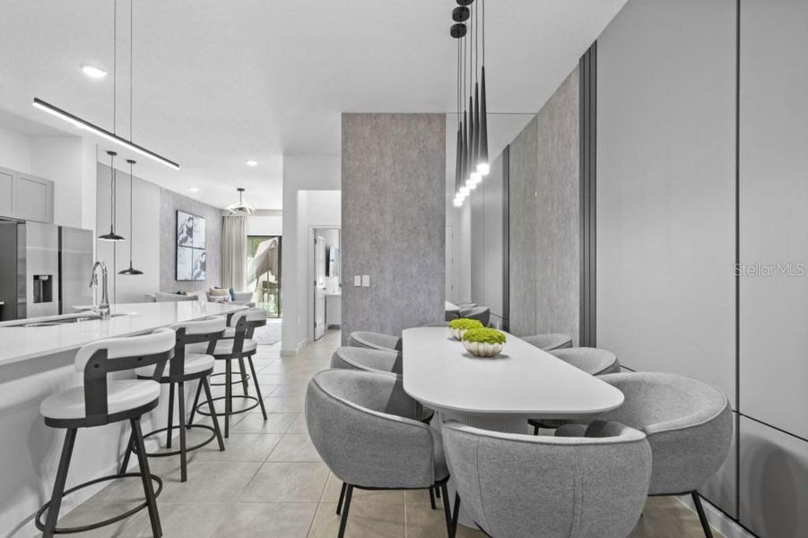 Furnished interior view inside a new home in , Orlando (Image 30). Furnished interior view inside a new home in , Orlando (Image 30).