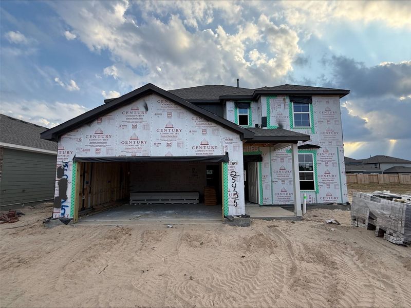 In-progress construction of a new home in Magnolia Springs, Montgomery, TX (Image 22). In-progress construction of a new home in Magnolia Springs, Montgomery, TX (Image 22).
