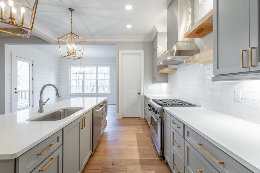 Furnished interior in a model home at Pine Ridge in Soddy-Daisy (Image 21).