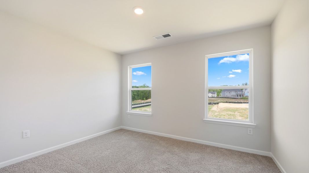Spacious, unfurnished interior of a new home in Evergreen Crossing, Locust Grove (Image 26). Spacious, unfurnished interior of a new home in Evergreen Crossing, Locust Grove (Image 26).