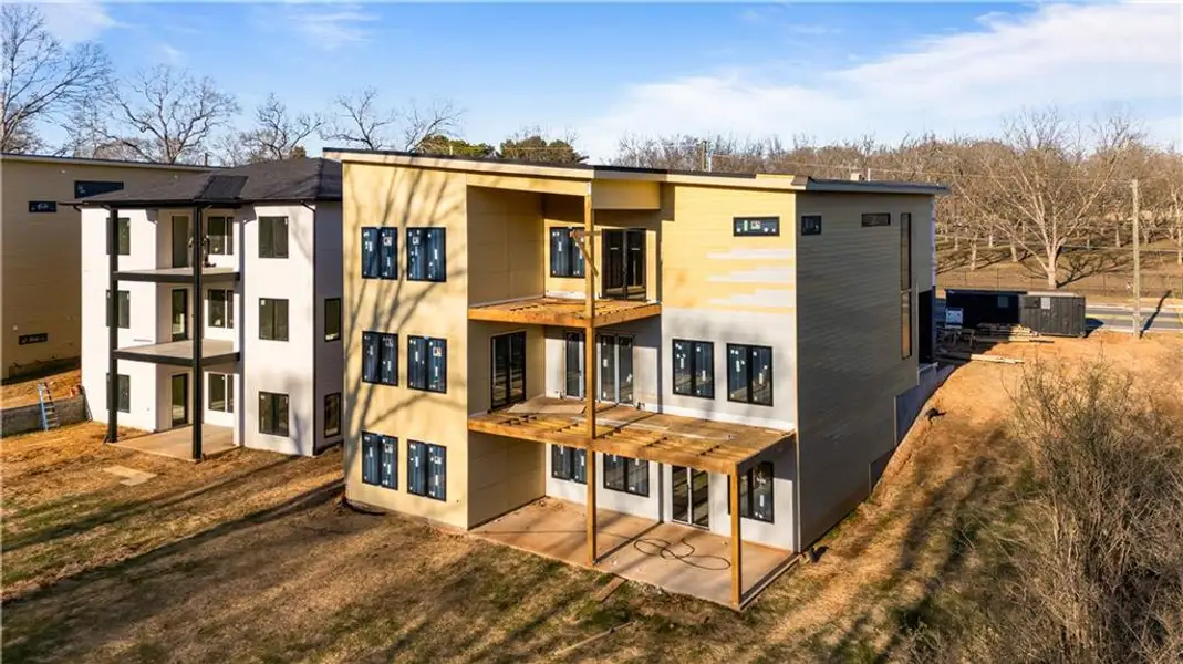 Exterior details and patio area of a home in , Duluth (Image 3).