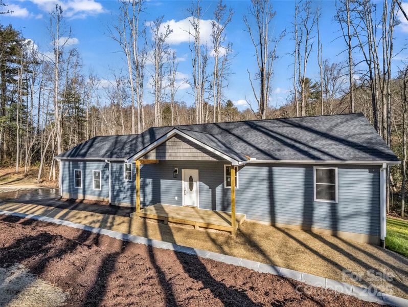 Exterior details and patio area of a home in , Flat Rock (Image 15). Exterior details and patio area of a home in , Flat Rock (Image 15).