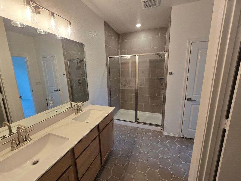 Furnished interior view inside a new home in McKinney Crossing, Austin (Image 13). Furnished interior view inside a new home in McKinney Crossing, Austin (Image 13).