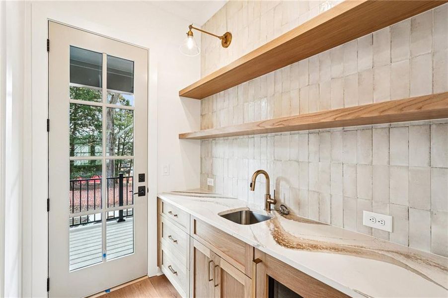 Furnished interior view inside a new home in Park Walke, Alpharetta (Image 16).