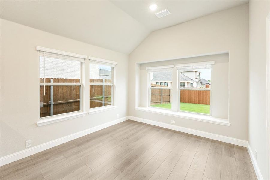 Spacious, unfurnished interior of a new home in Hulen Trails Classic 50, Fort Worth (Image 18). Spacious, unfurnished interior of a new home in Hulen Trails Classic 50, Fort Worth (Image 18).