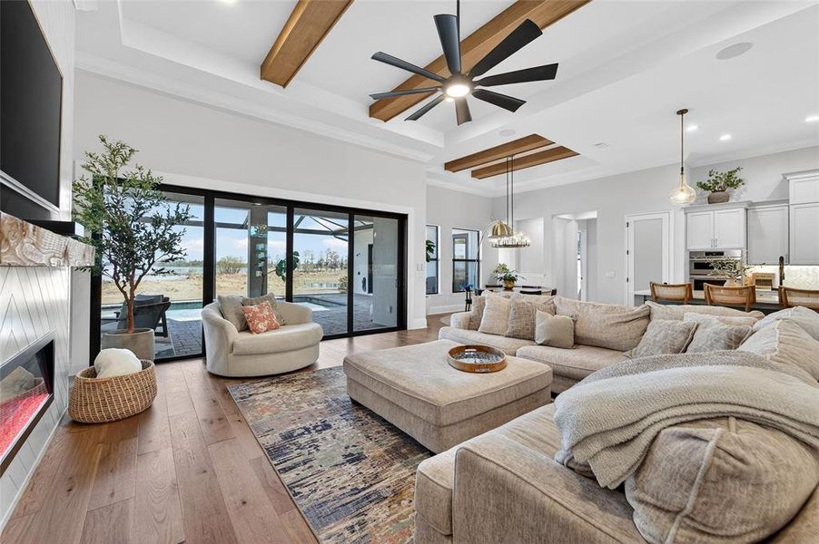 Furnished interior view inside a new home in , Bartow (Image 13).
