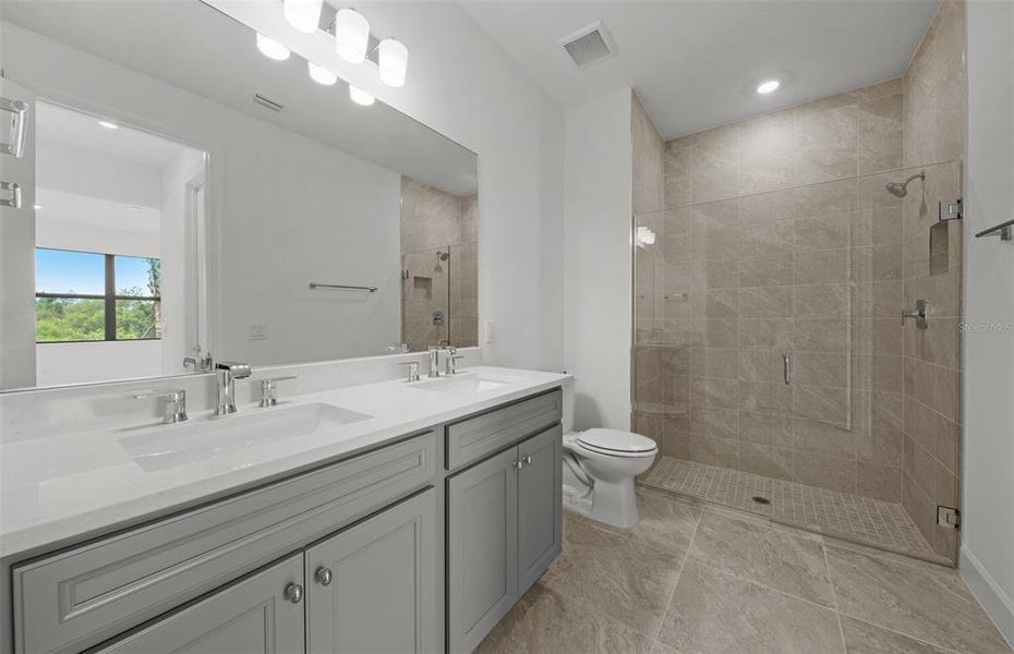 Furnished interior view inside a new home in Del Webb Catalina, Lakewood Ranch (Image 3). Furnished interior view inside a new home in Del Webb Catalina, Lakewood Ranch (Image 3).