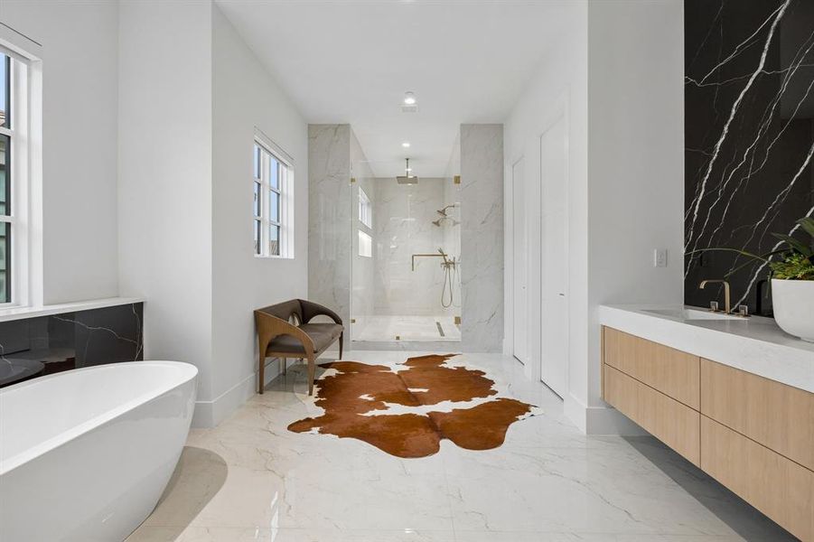 Furnished interior view inside a new home in , Westlake (Image 29).