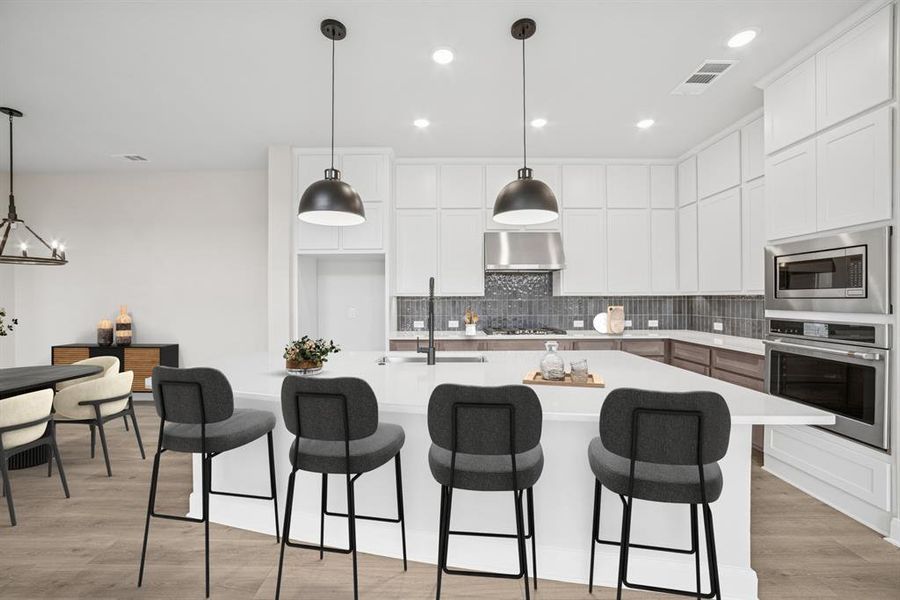 Furnished interior view inside a new home in Walsh Cottage, Fort Worth (Image 7).
