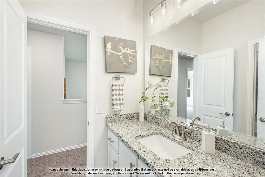 Furnished interior view inside a new home in East Oak Creek, Commerce (Image 35). Furnished interior view inside a new home in East Oak Creek, Commerce (Image 35).