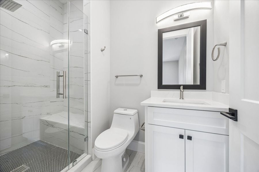 Furnished interior view inside a new home in , Houston (Image 15).