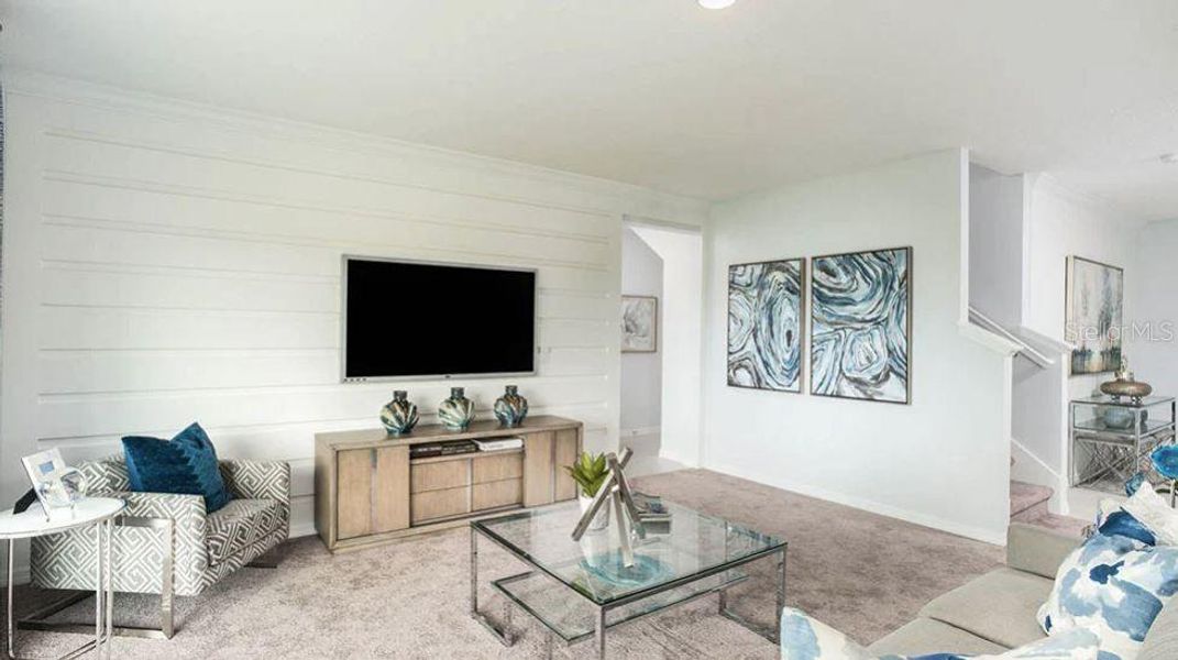 Furnished interior view inside a new home in Palm Wind, Hudson (Image 12).