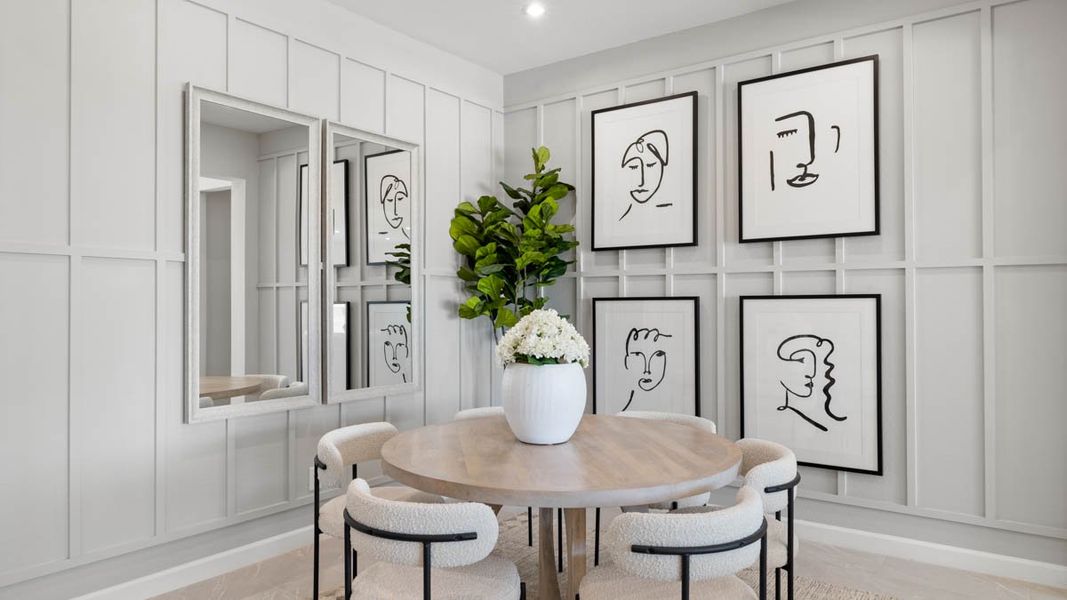 Furnished interior view inside a new home in Zanjero Pass, Waddell (Image 7).