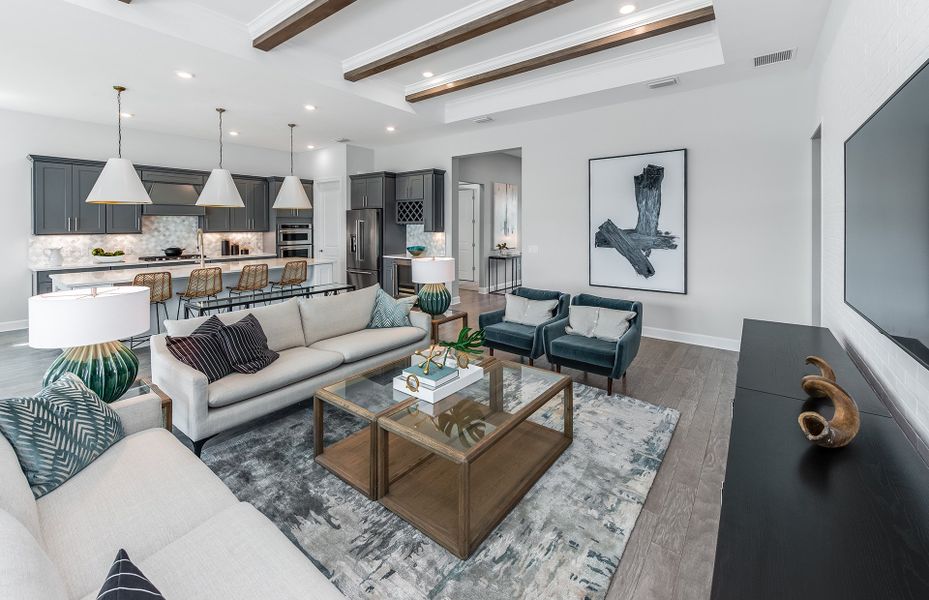 Furnished interior view inside a new home in Del Webb Naples, Immokalee (Image 4).