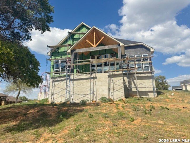 In-progress construction of a new home in , Floresville, TX (Image 9).