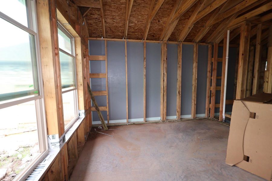 In-progress construction of a new home in Meridiana - Terrace Collection, Manvel, TX (Image 11).