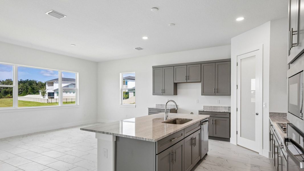 Furnished interior view inside a new home in Biscayne Landing at Seaire, Parrish (Image 7).