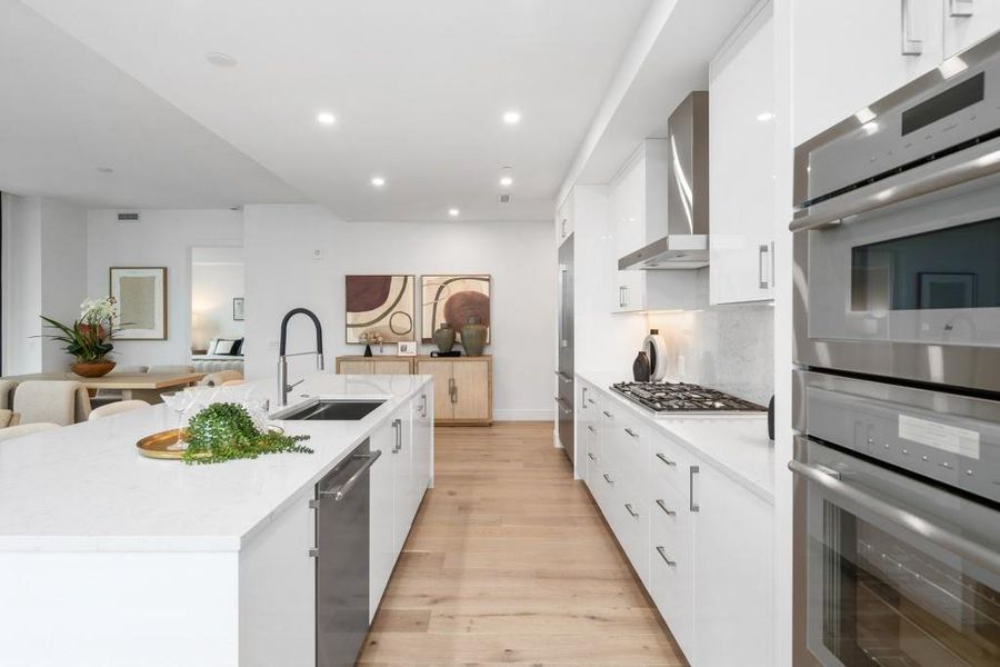 Furnished interior view inside a new home in The Dillon Buckhead, Atlanta (Image 16). Furnished interior view inside a new home in The Dillon Buckhead, Atlanta (Image 16).