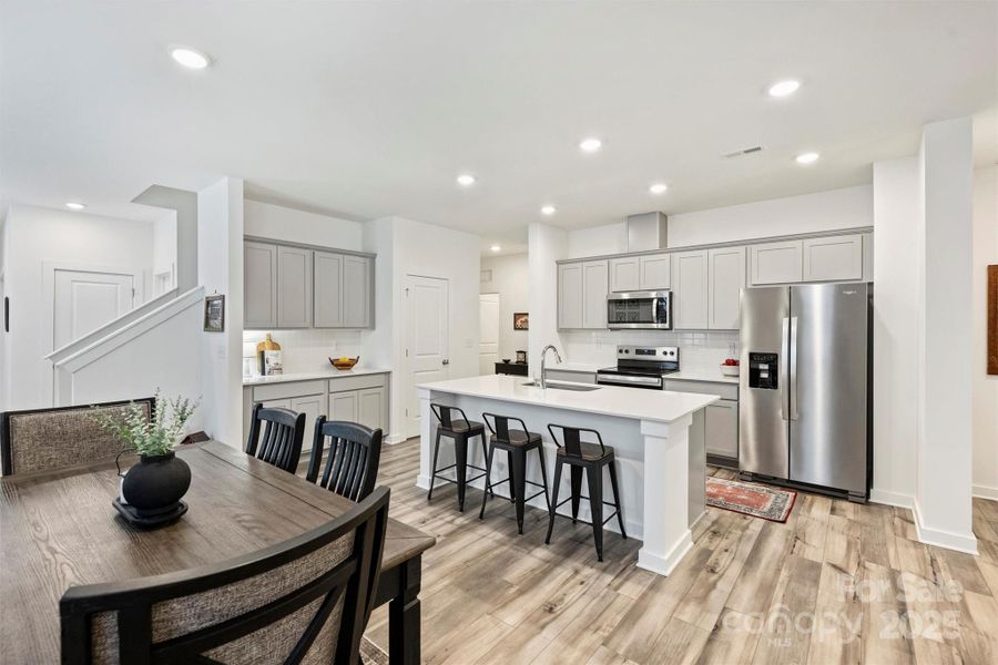 Furnished interior view inside a new home in Blue Sky Meadows, Monroe (Image 8).