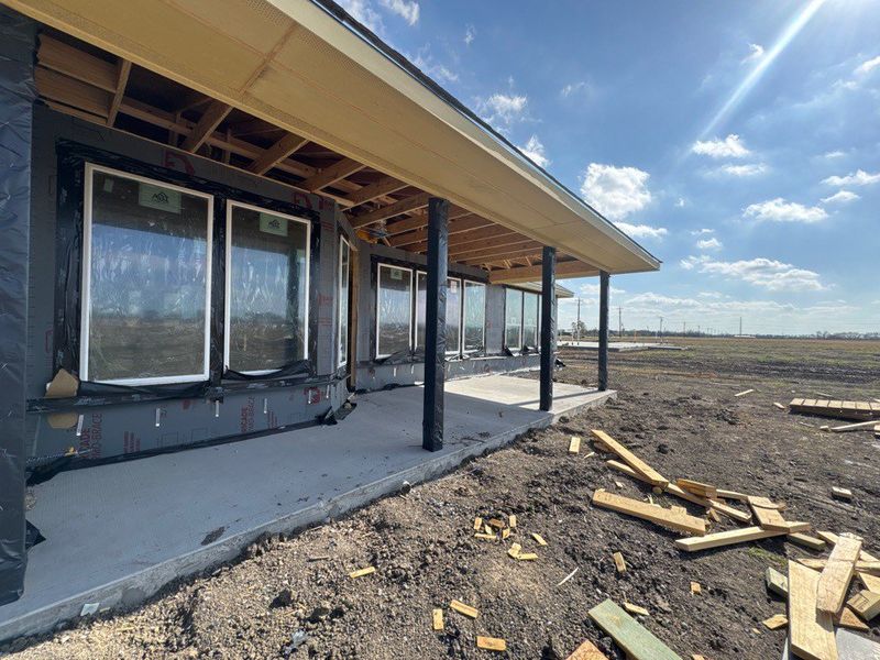 In-progress construction of a new home in Terra Escalante, Blue Ridge, TX (Image 14). In-progress construction of a new home in Terra Escalante, Blue Ridge, TX (Image 14).