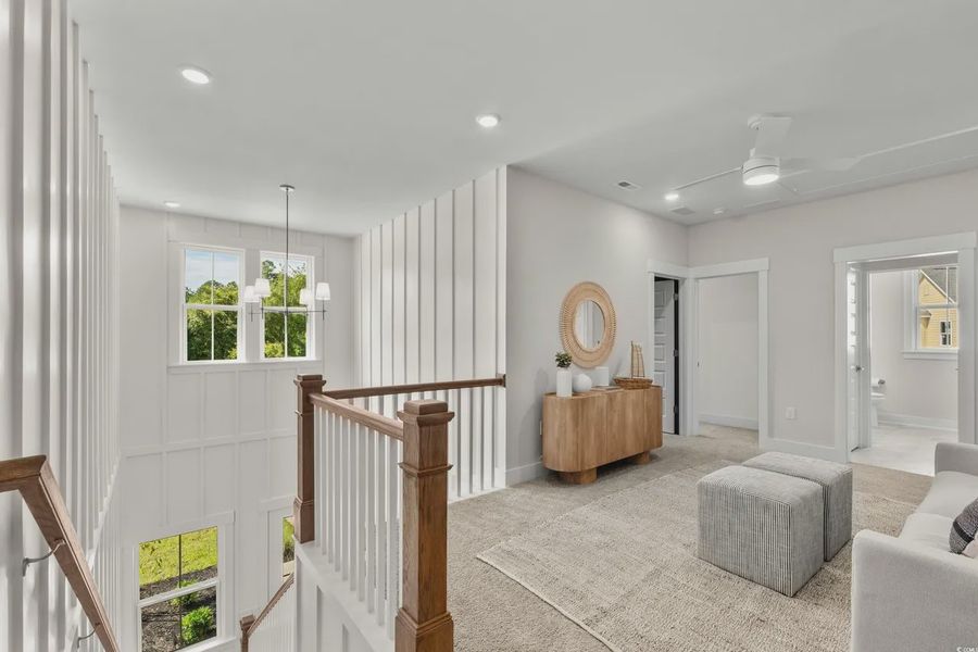 Furnished interior view inside a new home in Long Bay Golf Club, Longs (Image 18).