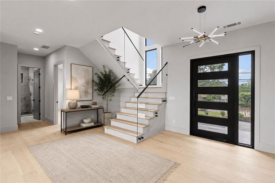Furnished interior view inside a new home in , Lawrenceville (Image 32).