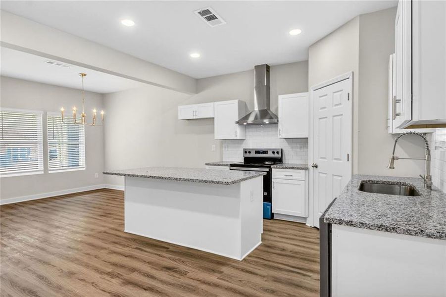Furnished interior view inside a new home in , Lithonia (Image 10).