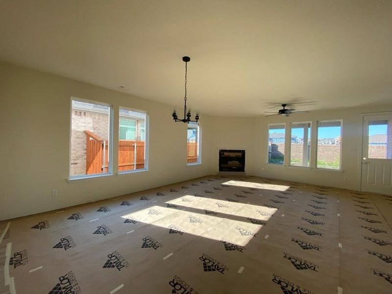 In-progress construction of a new home in Morningstar, Aledo, TX (Image 9).