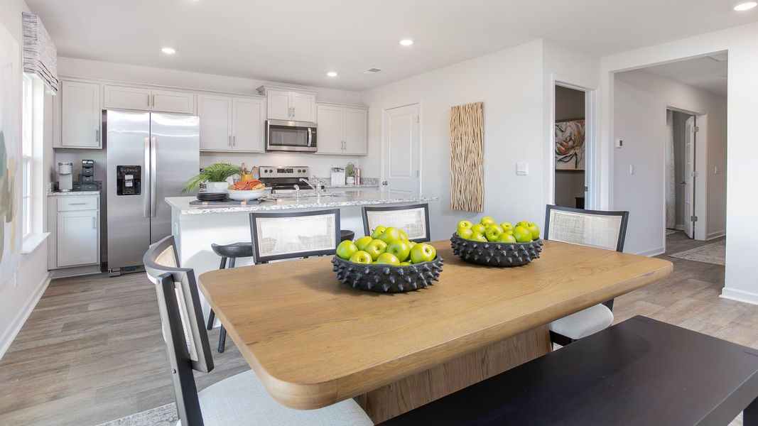 Furnished interior view inside a new home in Mount Hope Estates, Winston-Salem (Image 9).