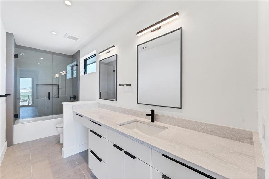 Furnished interior view inside a new home in , Nokomis (Image 32).