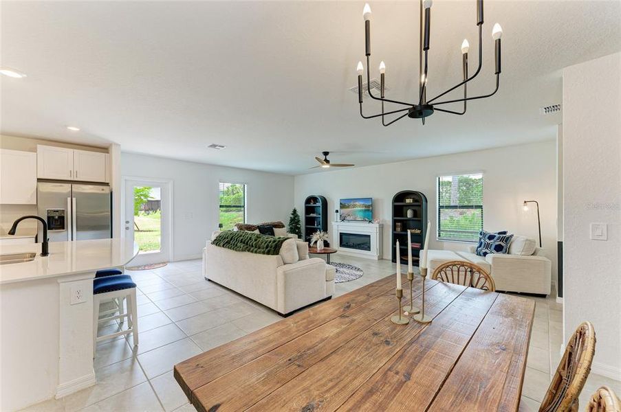 Furnished interior view inside a new home in , Sarasota (Image 31).
