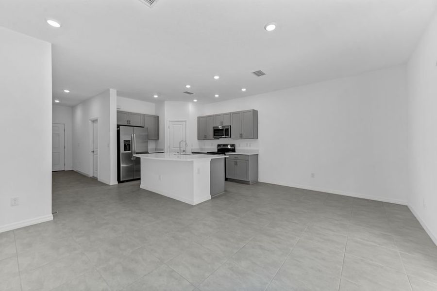 Furnished interior view inside a new home in Vinterra Townhomes, Nokomis (Image 8).