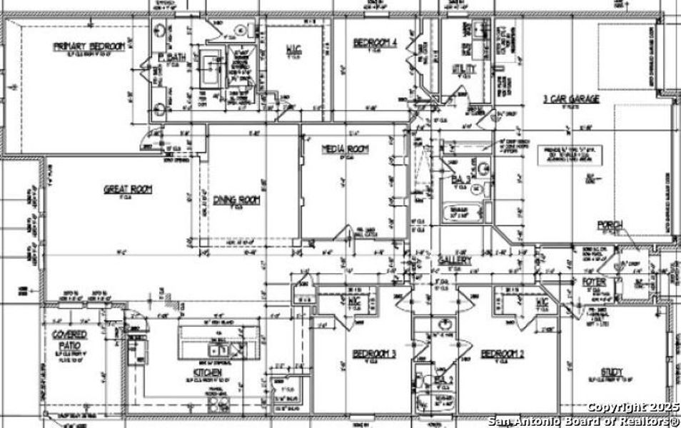 2D floor plan layout of this home in Haby Hill 60s, San Antonio, TX (Image 3). 2D floor plan layout of this home in Haby Hill 60s, San Antonio, TX (Image 3).